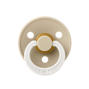 BIBS Symmetrisk Colour Sut - Str. 2 - Naturgummi - GLOW - Vanilla