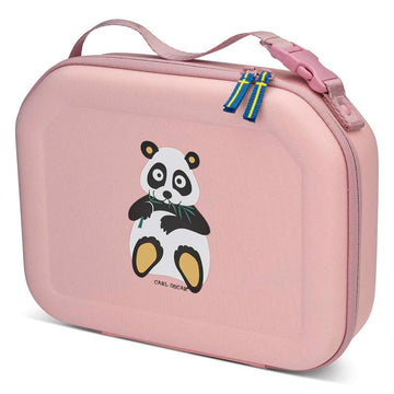 Carl Oscar Pack n' Snack Køletaske - Panda - Rosa
