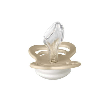 BIBS Anatomisk Couture Sut - Str. 2 - Silikone - GLOW - Vanilla