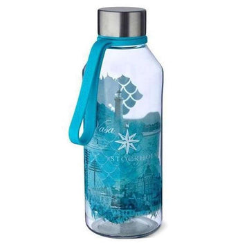 Carl Oscar WisdomFlask Vandflaske m. Strop - 0.65L - Water - Turkis