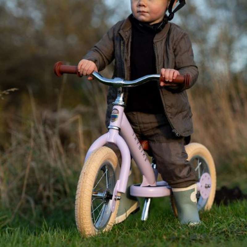 Trybike Retro Løbecykel - To Hjul - Vintage Lilla