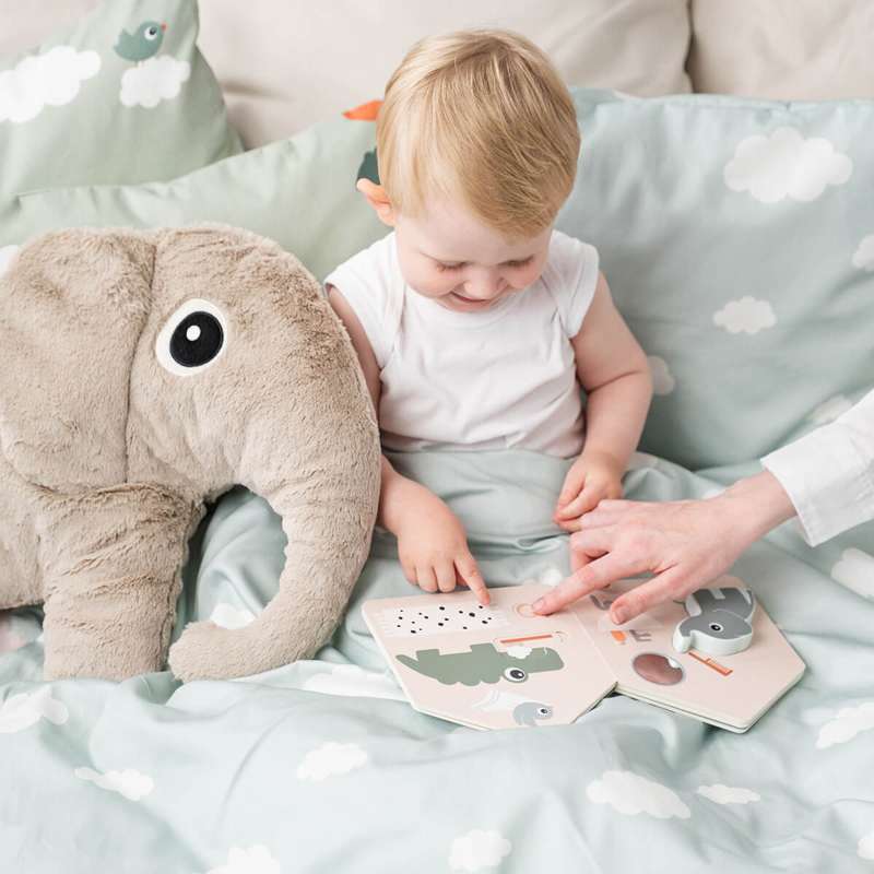 Done By Deer Sengetøj - Baby - Elphee - Blå