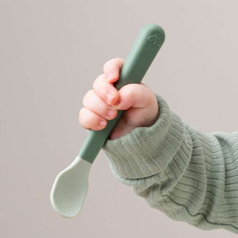 Done By Deer Foodie Easy-Grip Babyske - 3-Pak - Grøn