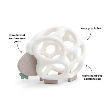 Done By Deer Gribe- og Bidelegetøj - Sheepy - Sand