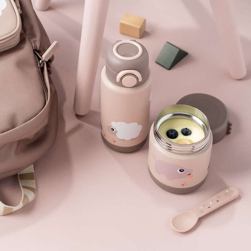 Done by Deer Termo Madbeholder - 300ml - Tiny Farm - Pudder