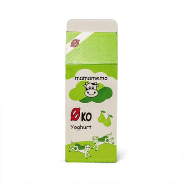 MaMaMeMo Legemad i Træ - Yoghurt Pære - ØKO