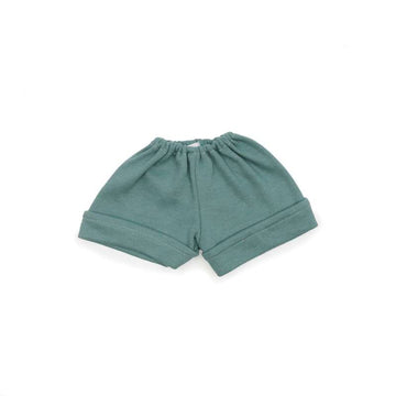 Memories by Así Dukketøj - 43-46 cm. - Shorts - Antikgrøn