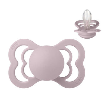 BIBS Symmetrisk Supreme Sut - Str. 2 - Silikone - Dusky Lilac