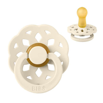 BIBS Rund Boheme Sut - Str. 2 - Naturgummi - Ivory