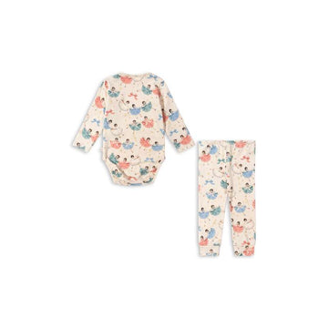 Konges Sløjd Basic Body/Buksesæt - GOTS - Bow Ballerina