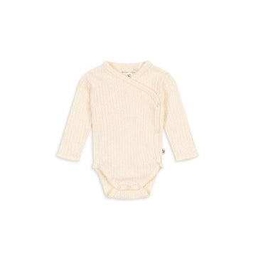 Konges Sløjd Minnie Body - Nyfødt - GOTS - Buttercream