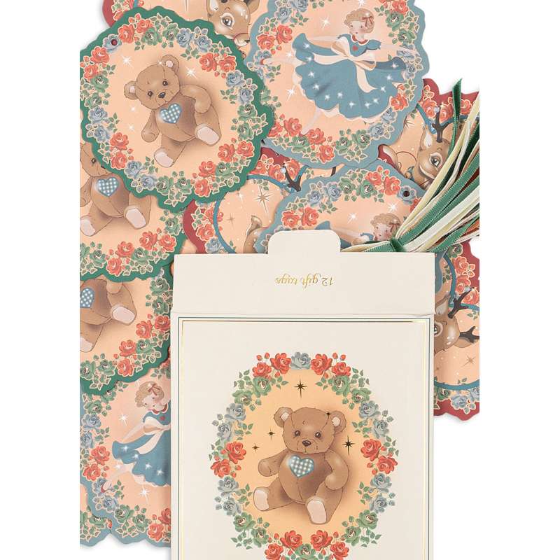 Konges Sløjd Til/Fra Mærker - Jul - FSC - Deer Diary/Teddy