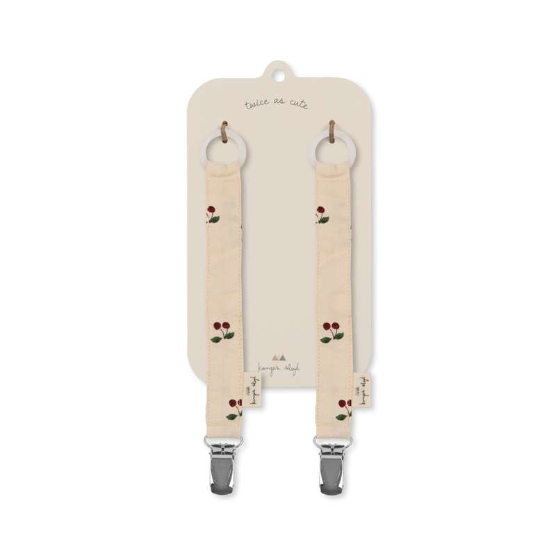 Konges Sløjd Suttesnor - 2-pak - Cherry