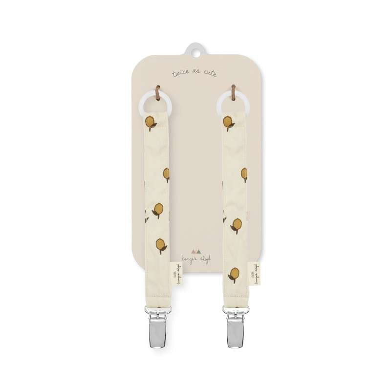 Konges Sløjd Suttesnor - 2-pak - Lemon