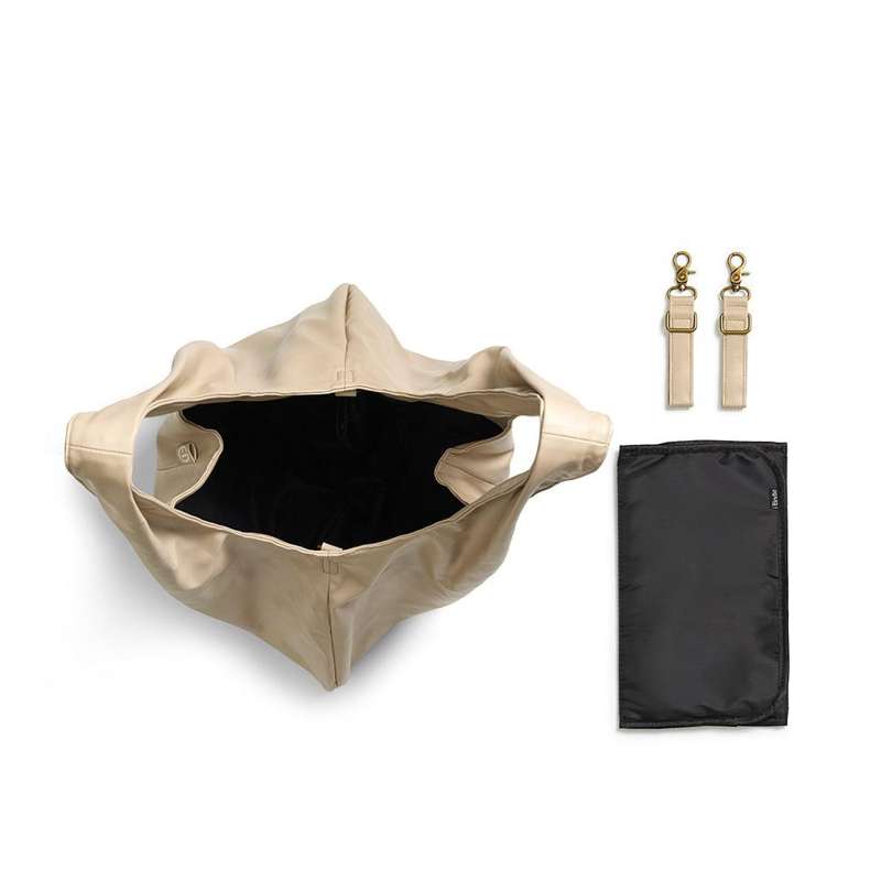 Elodie Details Pusletaske draped tote - Pure Khaki