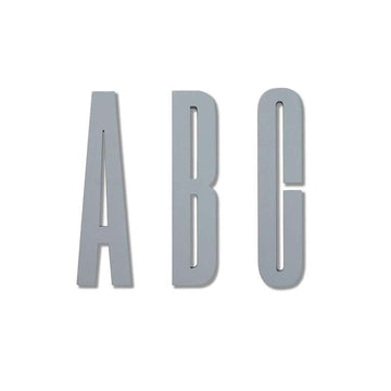 Design Letters Bogstaver – grå