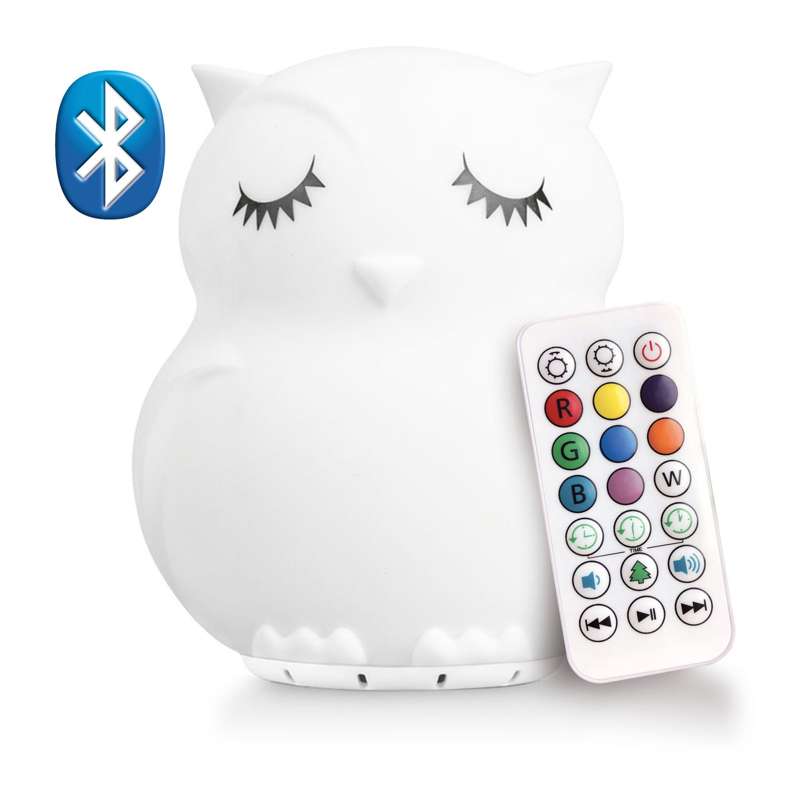 LumiPets Natlampe m. Bluetooth - Owl