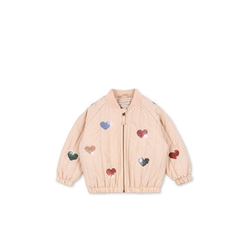 Konges Sløjd Juno Sequin Bomberjakke - Cameo Rose