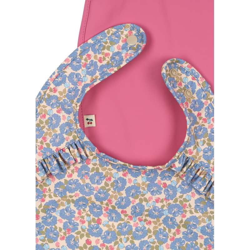 Konges Sløjd Hagesmække m. Flæser - 2-pak - Fleur Rosier/Chateau Rose