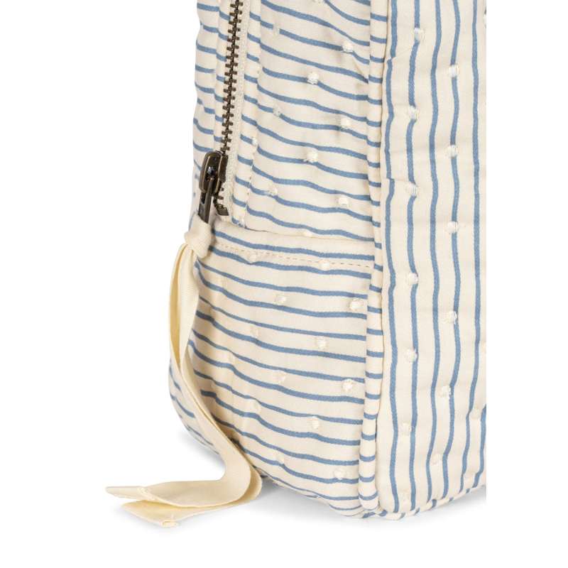 Konges Sløjd Toilettaske - Quilted - Stor - Stripe Bluie