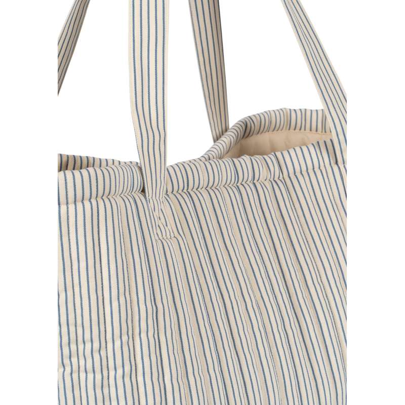 Konges Sløjd Molly Quilted Pusletaske - Stripe Bluie