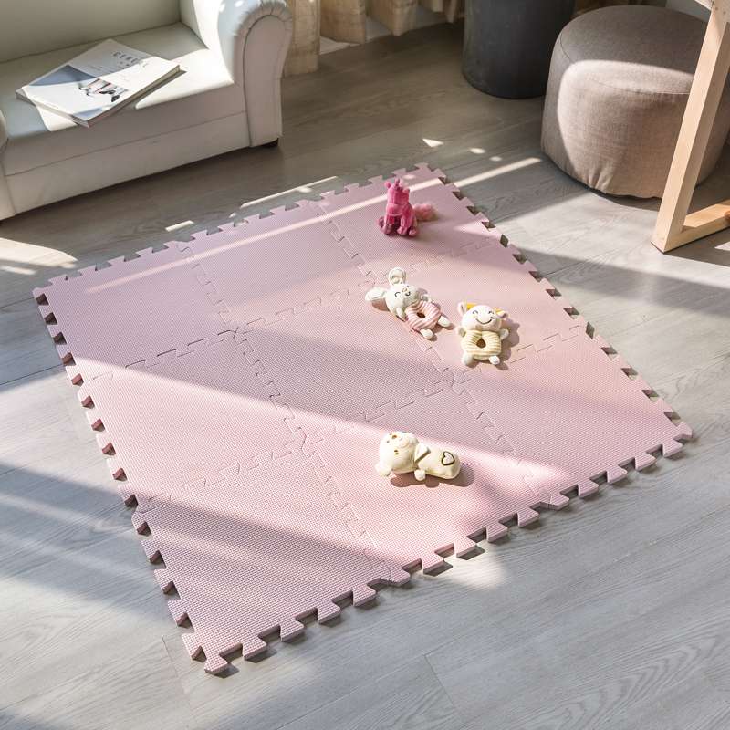Kid'oh Skumlegegulv - 9 brikker - Dusty Rose