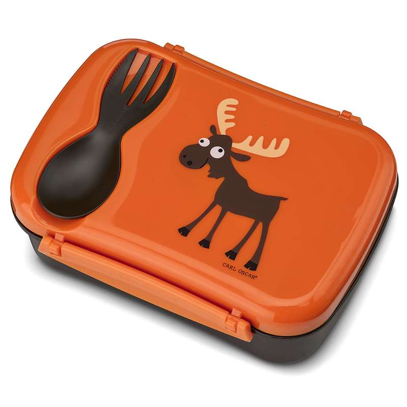 Carl Oscar Madkasse med Køleelement - Elg - Orange
