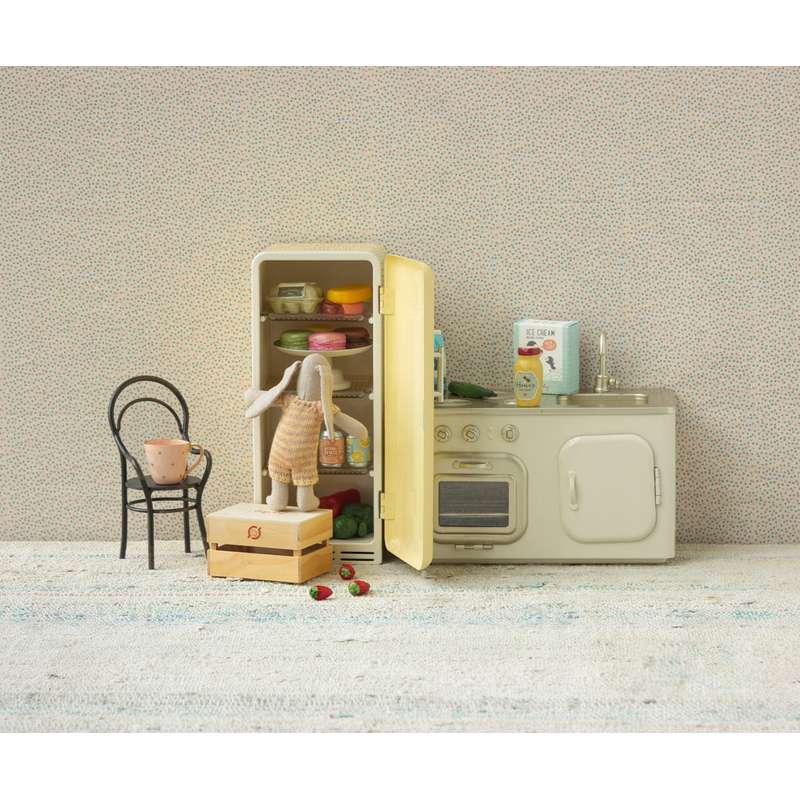 Maileg Køleskab - Miniature - Gul