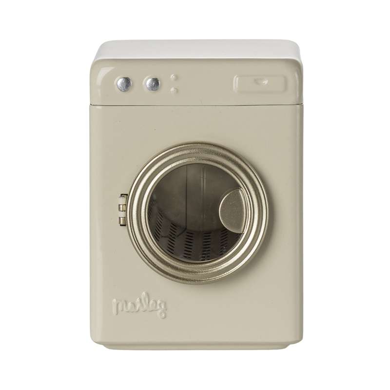 Maileg Vaskemaskine - Mus - Råhvid