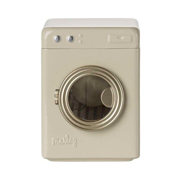 Maileg Vaskemaskine - Mus - Råhvid