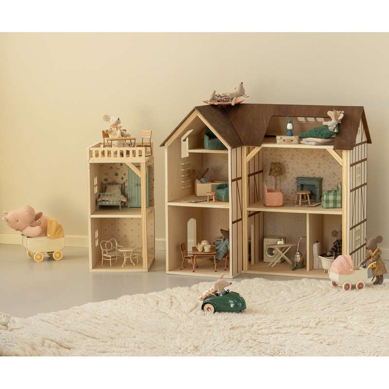 Maileg Tapet Klistermærker Til Mouse Hole Farmhouse - 7 stk.