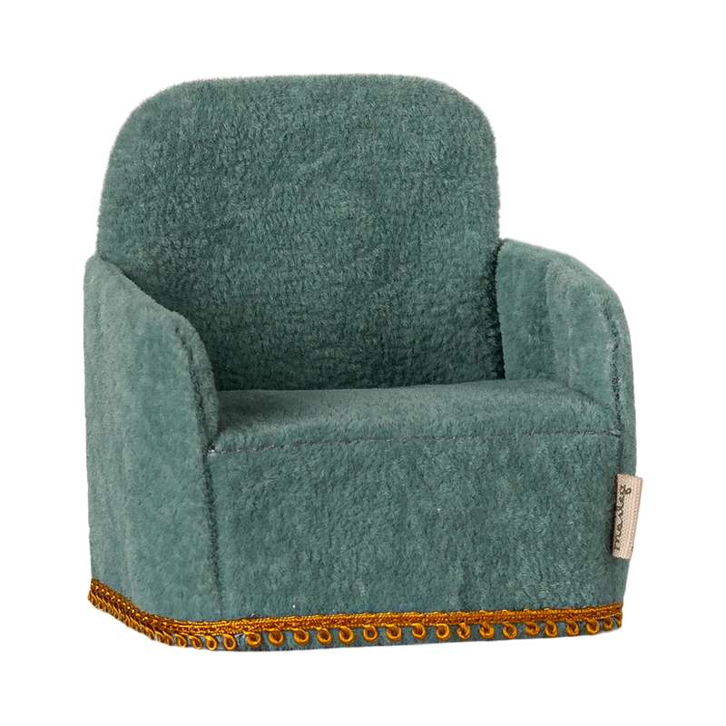 Maileg Foldbar Stol - Mus - Mint