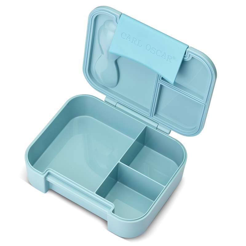 Carl Oscar BentoBOX Madkasse m. CUTElery - Lys Blå