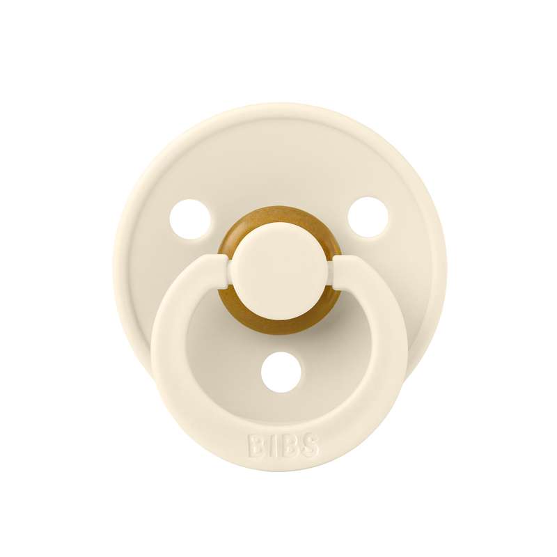BIBS Symmetrisk Colour Sut - Str. 1 - Naturgummi - Ivory