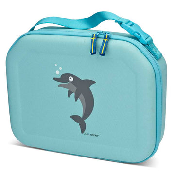 Carl Oscar Pack n' Snack Køletaske - Delfin - Lys Blå