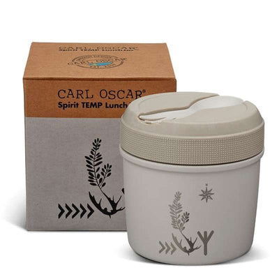 Carl Oscar Spirit LunchJar Termobeholder - 0,5L - Power (Lys Grå)
