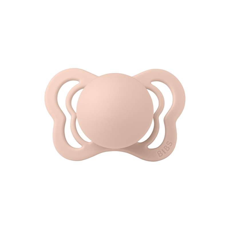 BIBS Anatomisk Couture Sut - Str. 1 - Silikone - Blush