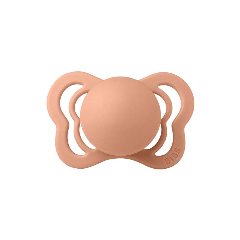 BIBS Anatomisk Couture Sut - Str. 1 - Silikone - Peach