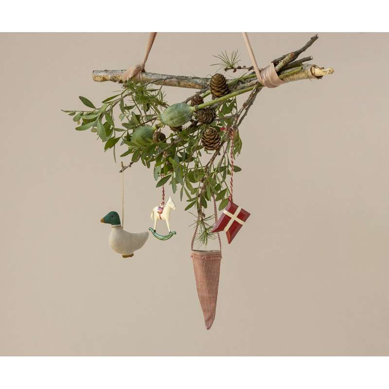 Maileg Juleornament - And - Grøn