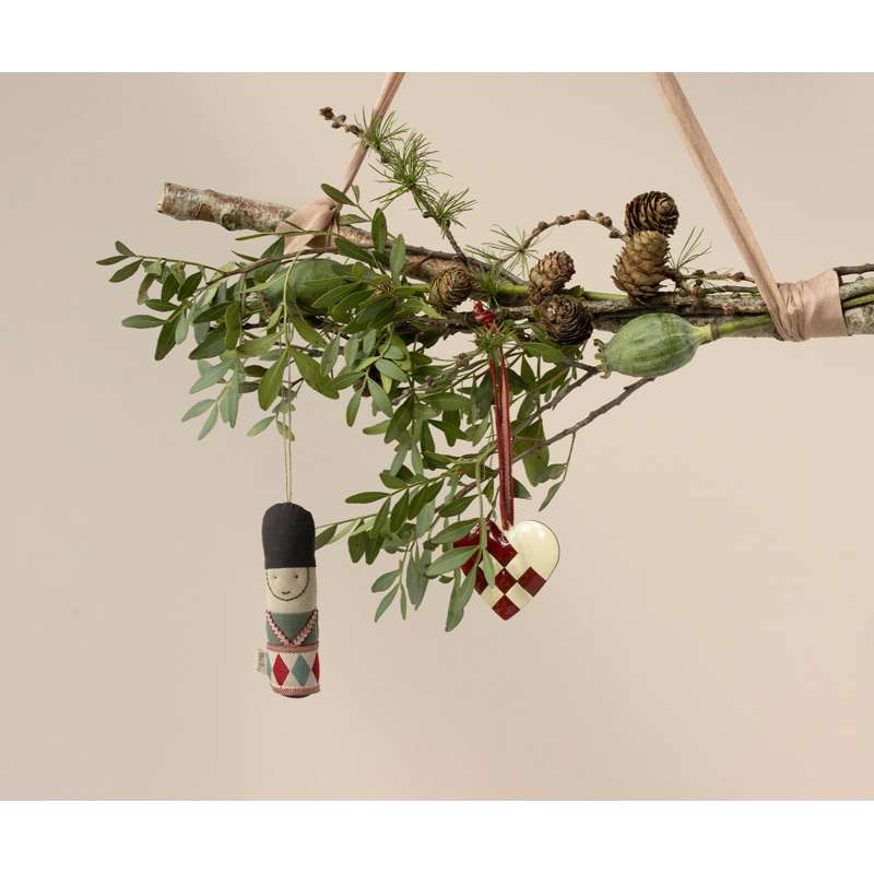 Maileg Juleornament - Stof - Garder - Blå