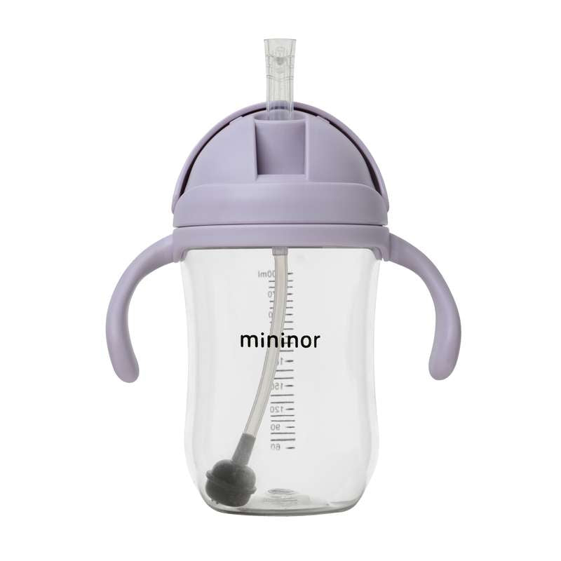 Mininor Sugerørskop - Tritan - 330ml - Syren