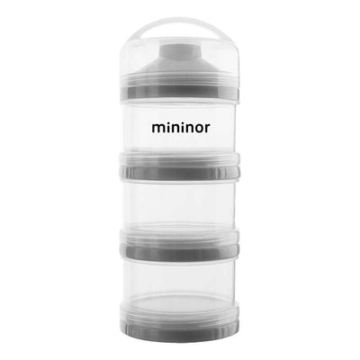 Mininor pulvercontainer - 3-delt