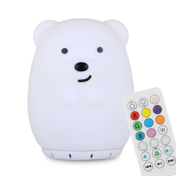 NiteLite Natlampe m. Bluetooth - Bear