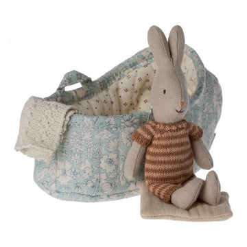 Maileg Kanin i Babylift - Micro - Brun