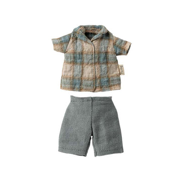Maileg Bluse og Shorts - Str. 1