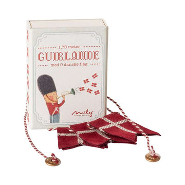 Maileg Dannebrog - Flagguirlande