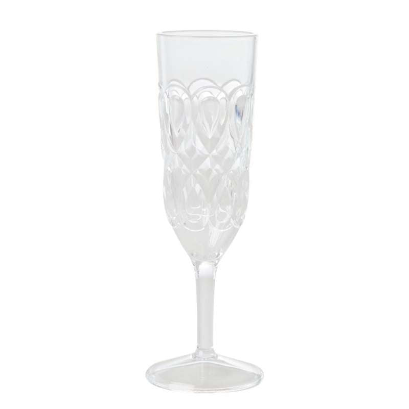 RICE Champagneglas i Akryl - Klar