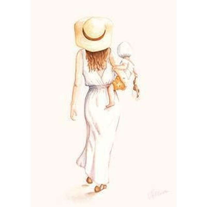 Grech & Co. Plakat - Woven Motherhood (A4)