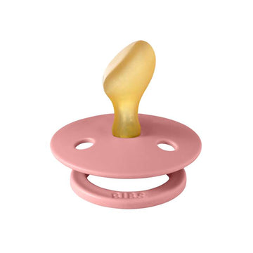 BIBS Anatomisk Colour Sut - Str. 2 - Naturgummi - Dusty Pink