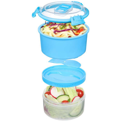 Sistema Madopbevaring - Lunch Stack To Go - 965ml - Blå